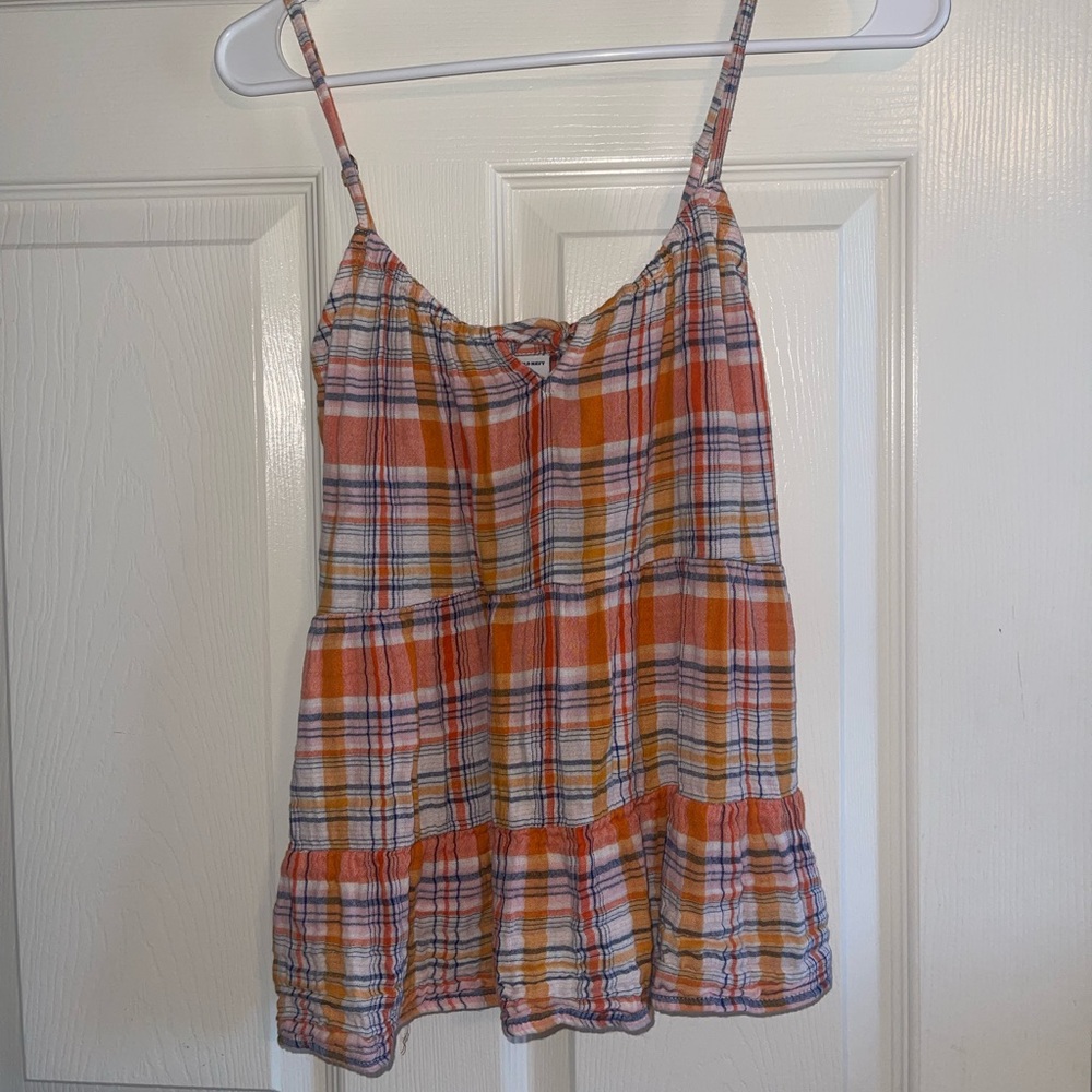 Plaid tank